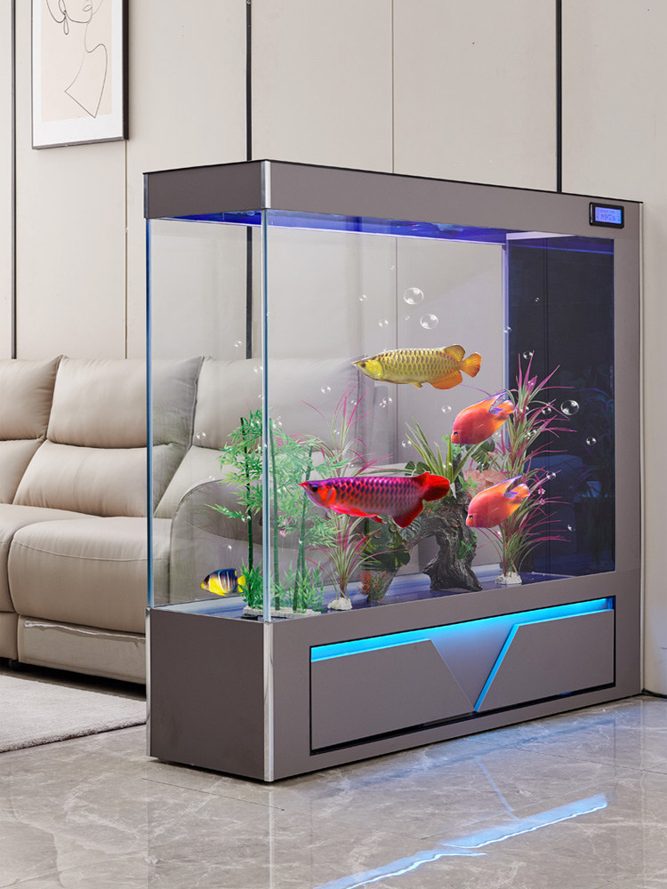 Aquarium Fish Low Maintenance - Ultra Clear Glass Floor Standing Ecological