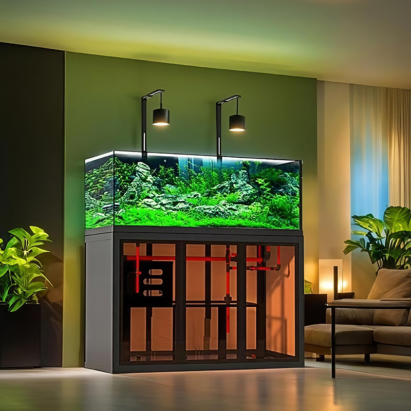 Industrial-style aquascape fis - Aquarium Fish Low Maintenance ulasan dan harga