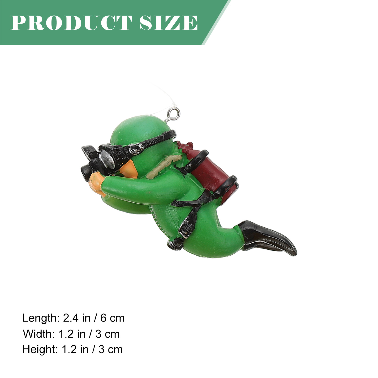 Fish Tank Floating Diver Decor - Aquarium Fish Low Maintenance ulasan dan harga