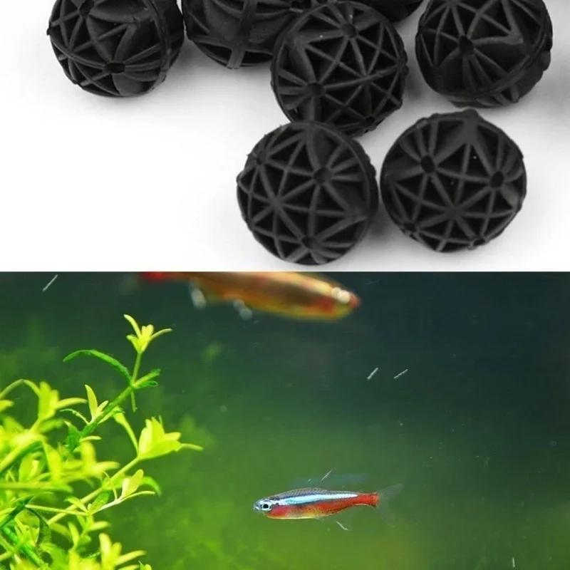 50Pcs 16mm Aquarium Bio Filter - Aquarium Fish Marine ulasan dan harga