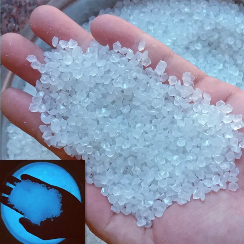 1000pcs 3-5mm Luminous Sand Gl - Aquarium Fish Breeding ulasan dan harga