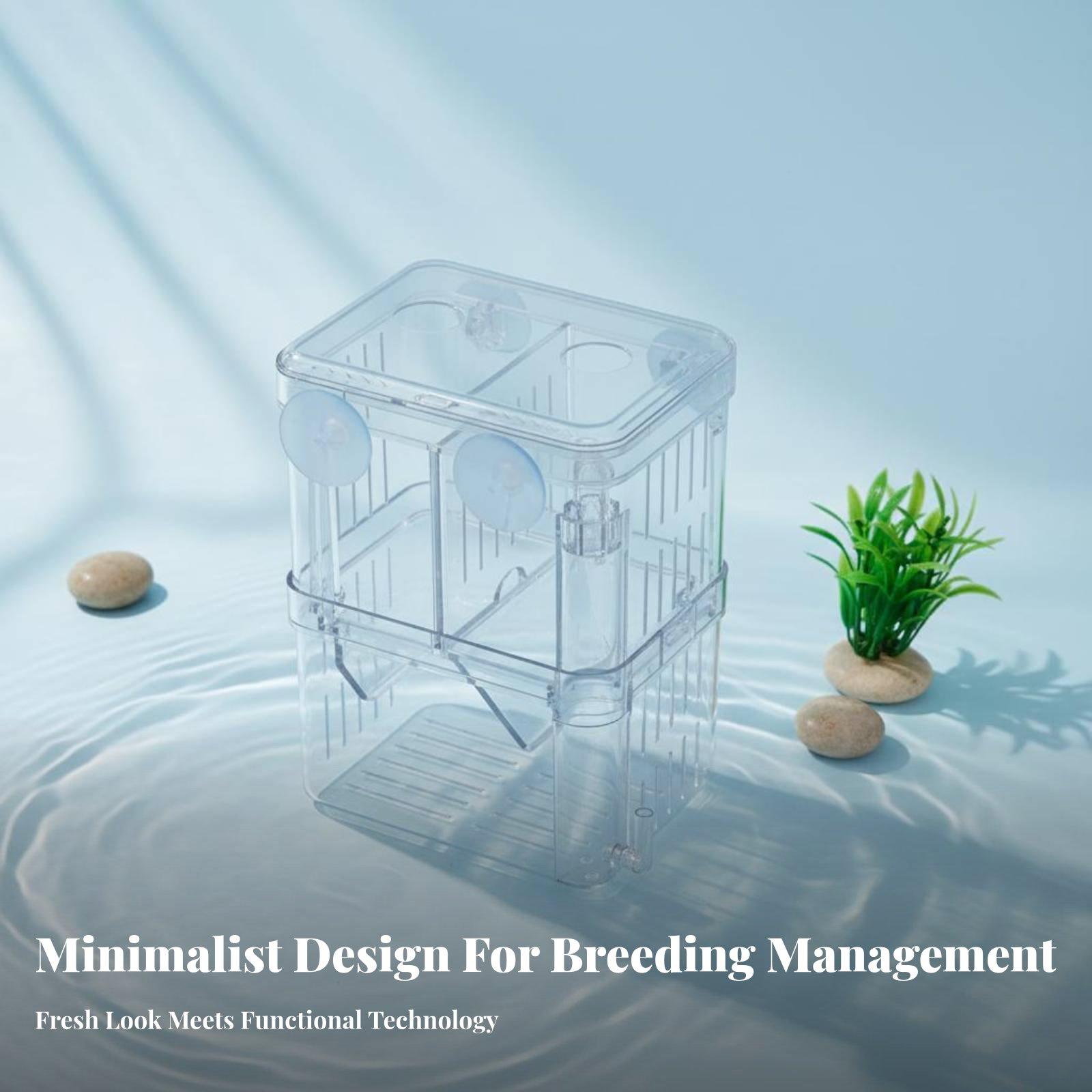 Double Layer Aquarium Breeding - Aquarium Fish Breeding ulasan dan harga