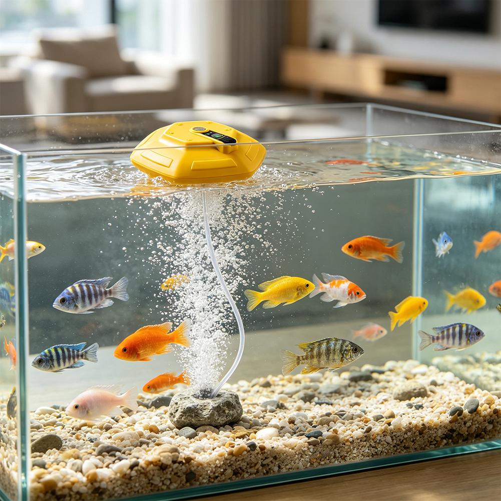 Wireless Rechargeable Aquarium - Aquarium Fish Marine ulasan dan harga