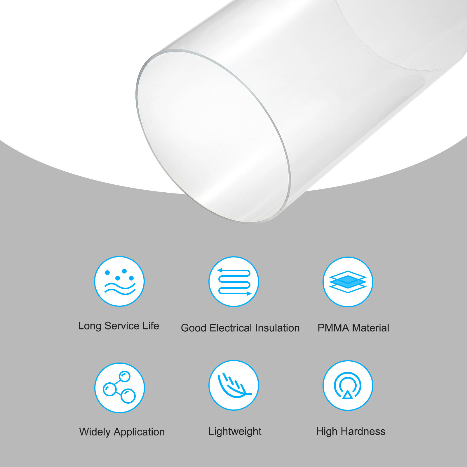 350mm Transparent Acrylic Aqua - Aquarium Fish Breeding ulasan dan harga
