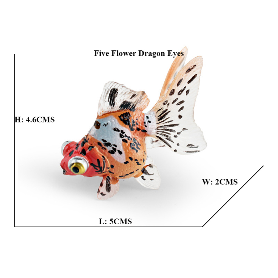 Colorful Lifelike Plastic Gold - Aquarium Fish Reviews ulasan dan harga
