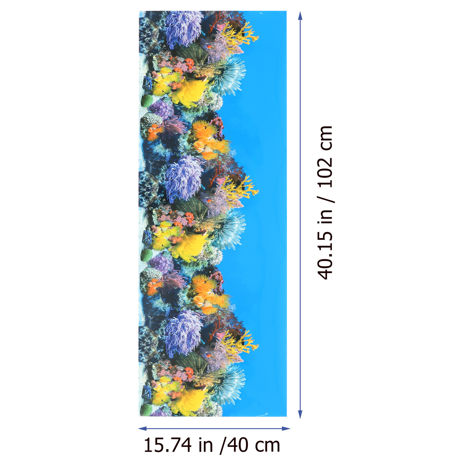 Fish Tank Background Paper Thi - Aquarium Fish Wallpaper ulasan dan harga