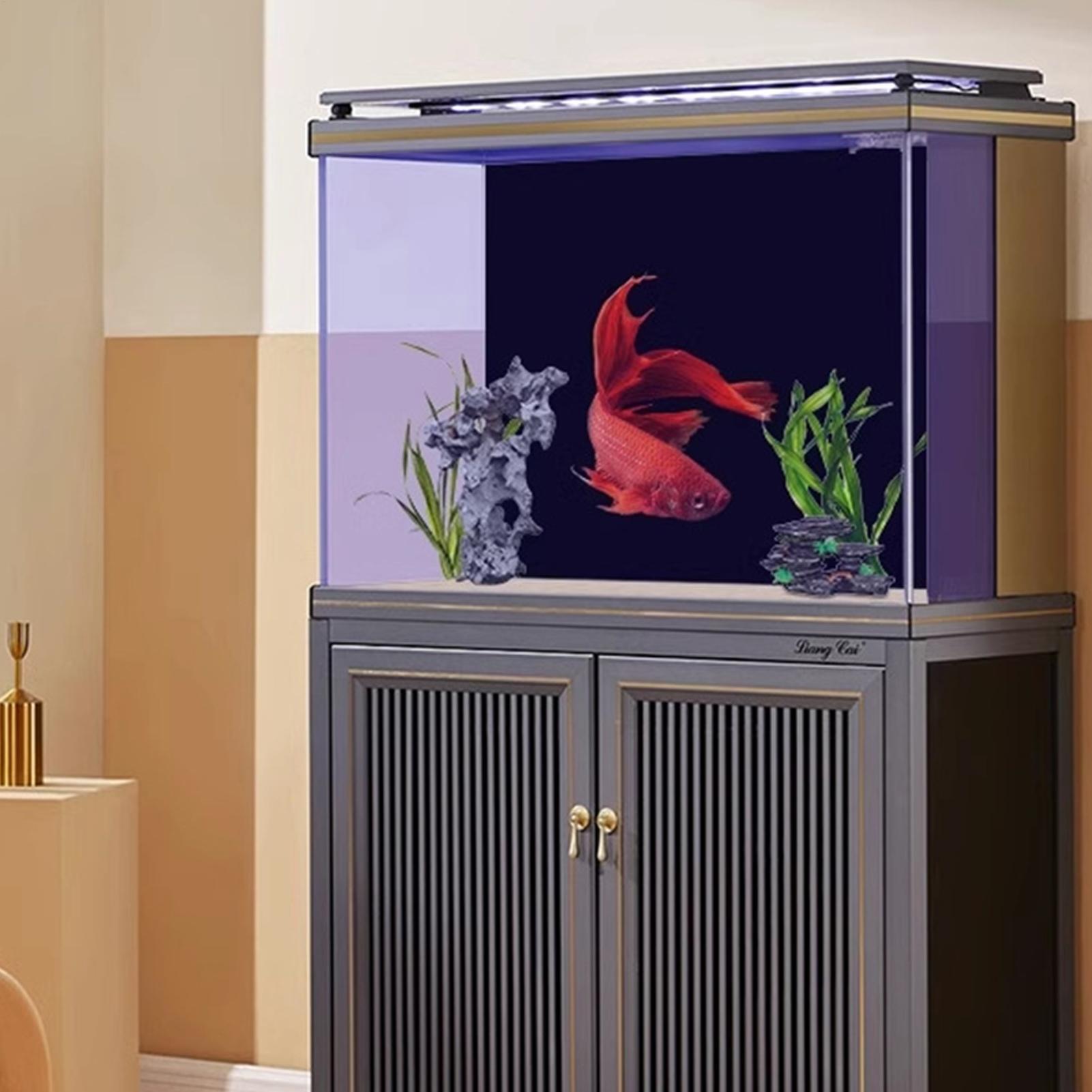 Fish Tank Background Static Cl - Aquarium Fish Wallpaper ulasan dan harga
