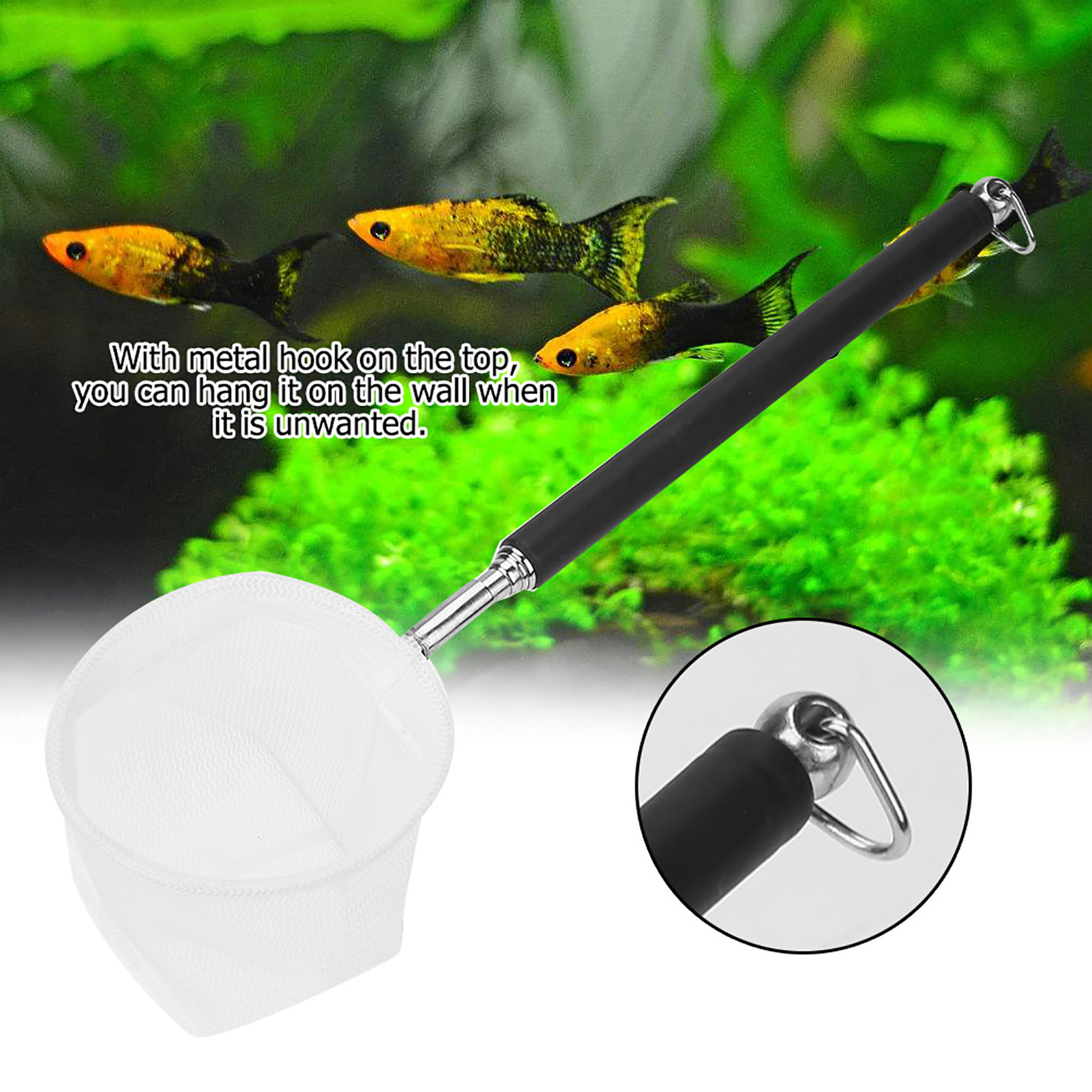 Adjustable Aquarium Fishing Ne - Aquarium Fish Net Small ulasan dan harga