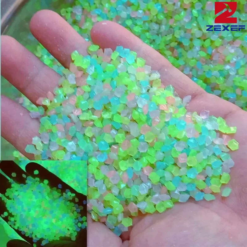 1000pcs 3-5mm Luminous Sand Gl - Aquarium Fish Breeding ulasan dan harga