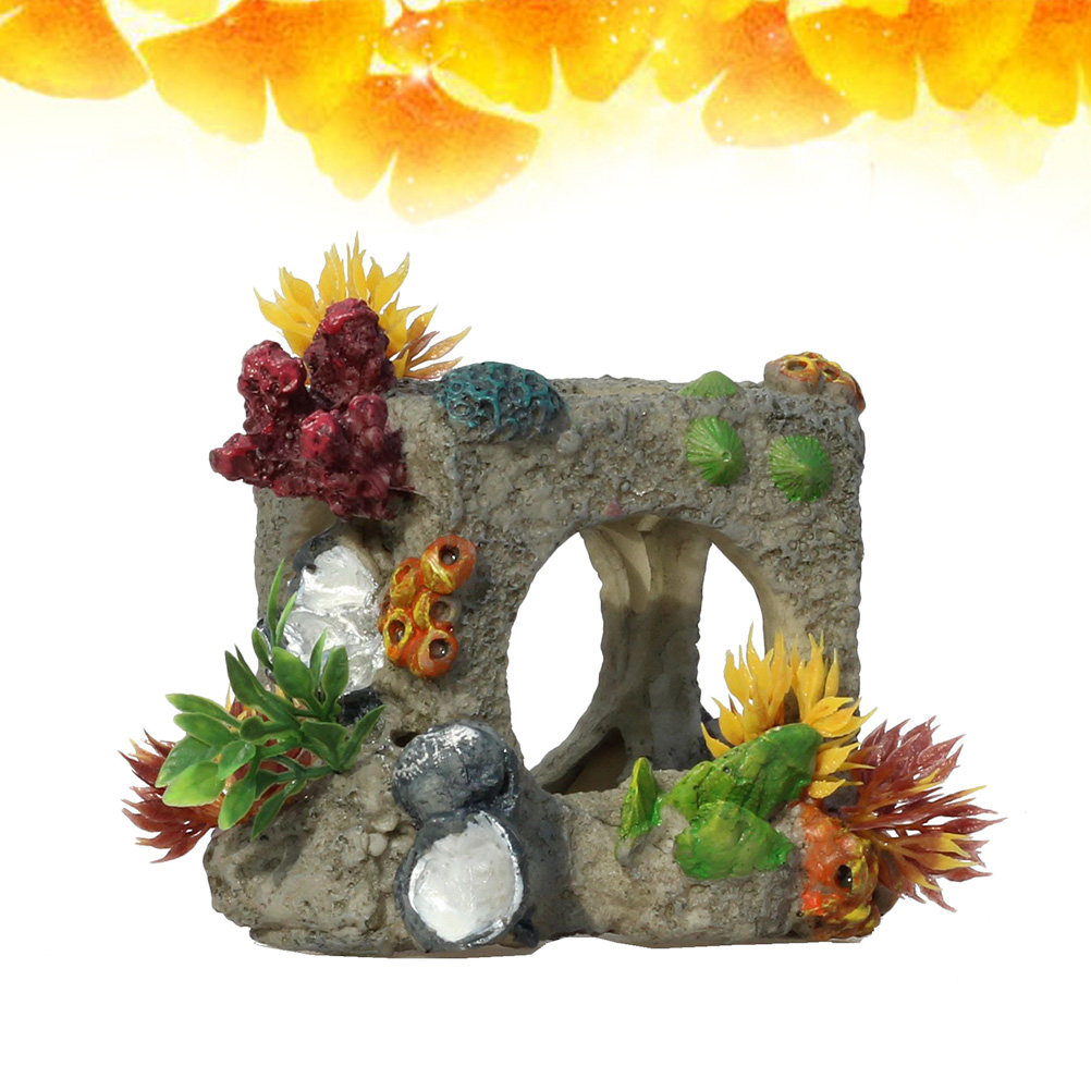 1Pcs Lifelike Coral Stone Aqua - Aquarium Fish Low Maintenance ulasan dan harga