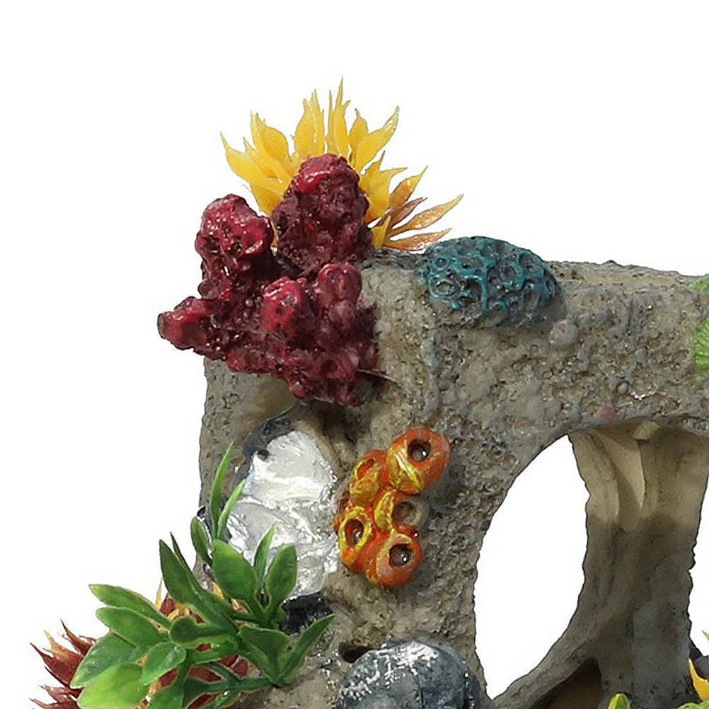 1Pcs Lifelike Coral Stone Aqua - Aquarium Fish Low Maintenance ulasan dan harga