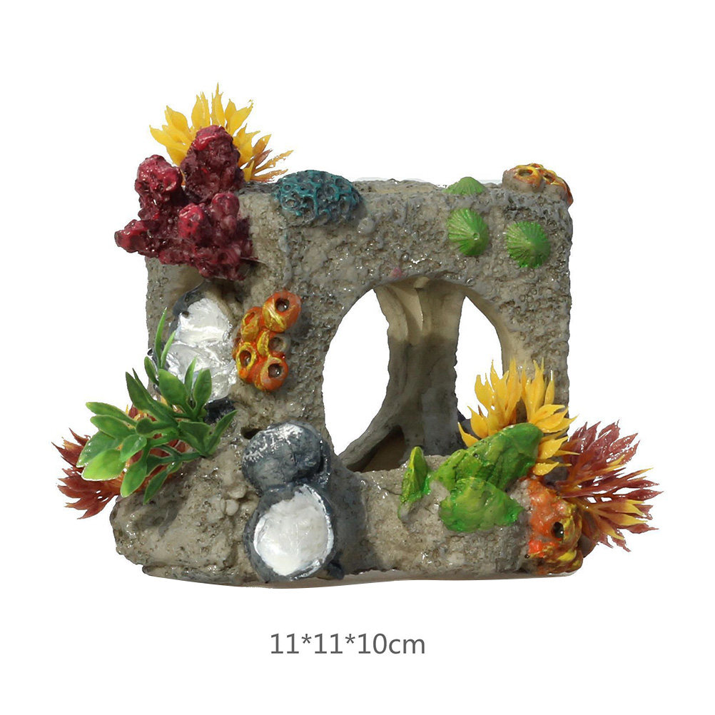 1Pcs Lifelike Coral Stone Aqua - Aquarium Fish Low Maintenance ulasan dan harga