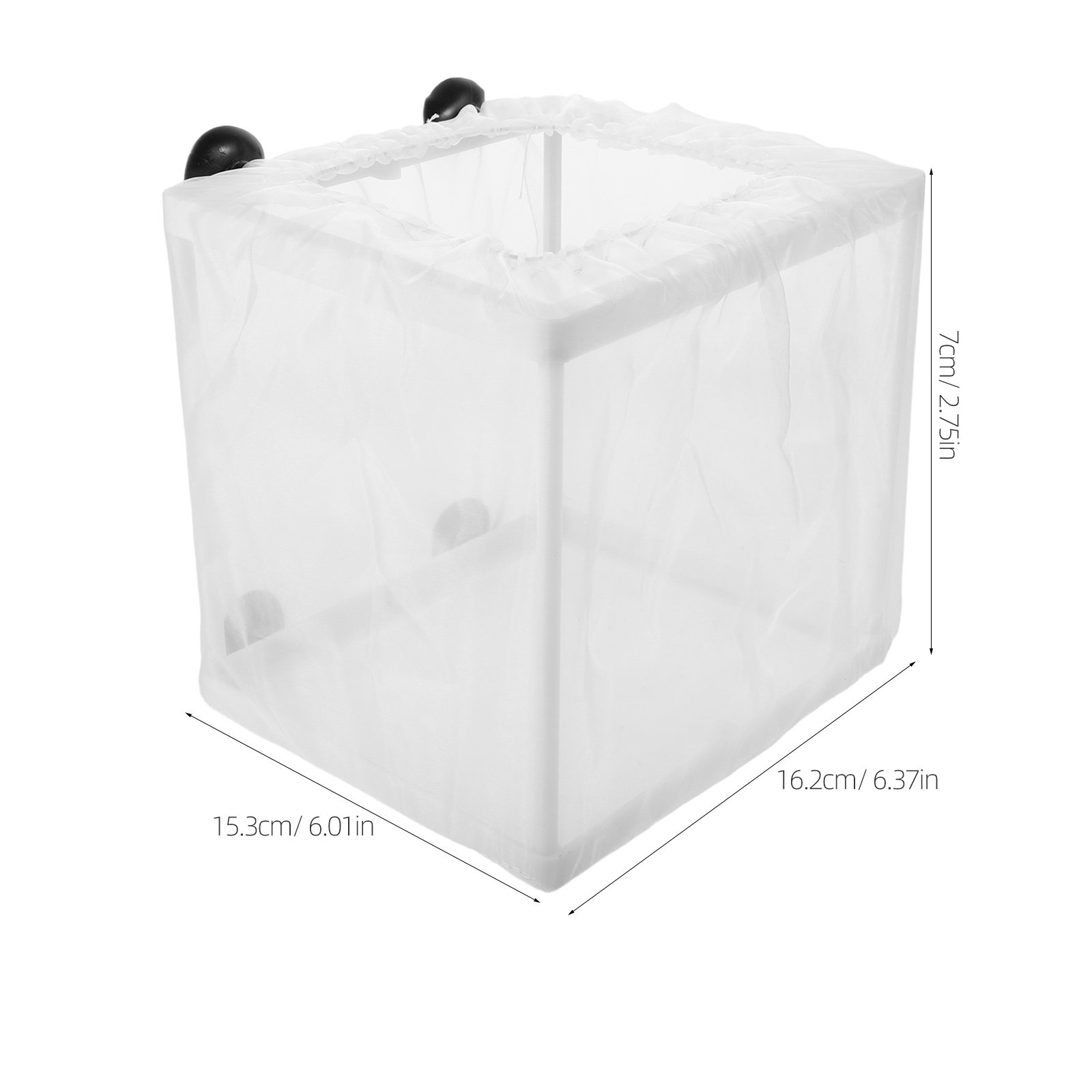 2Pcs Fish Breeding Isolation B - Aquarium Fish Net Small ulasan dan harga