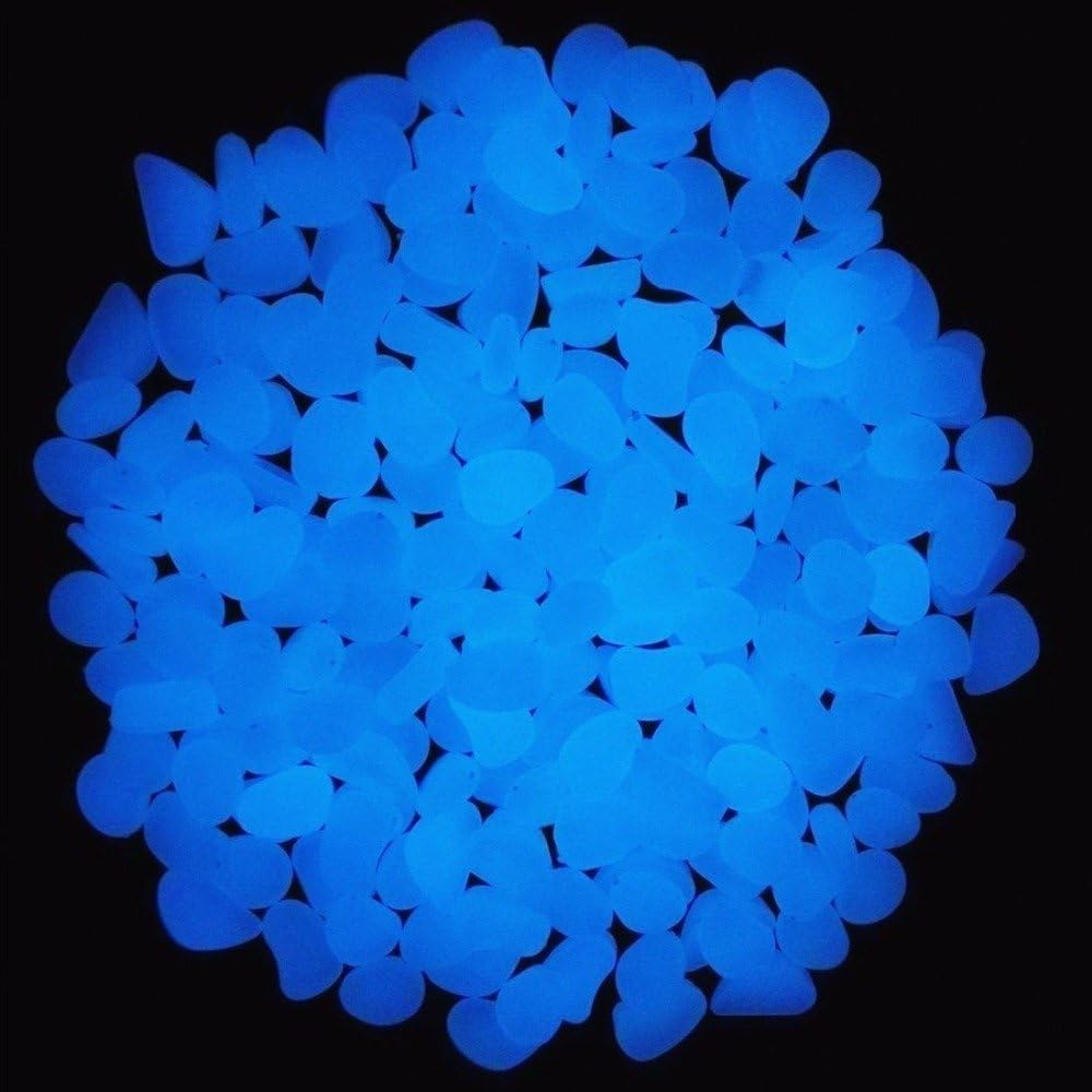 Fish Tank Rocks Glow Blue Pebb - Aquarium Fish Breeding ulasan dan harga