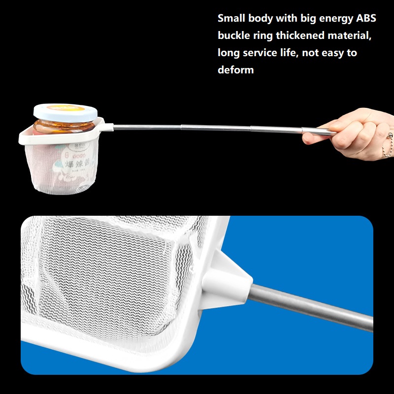 Stainless Steel Telescopic Han - Aquarium Fish Net Small ulasan dan harga