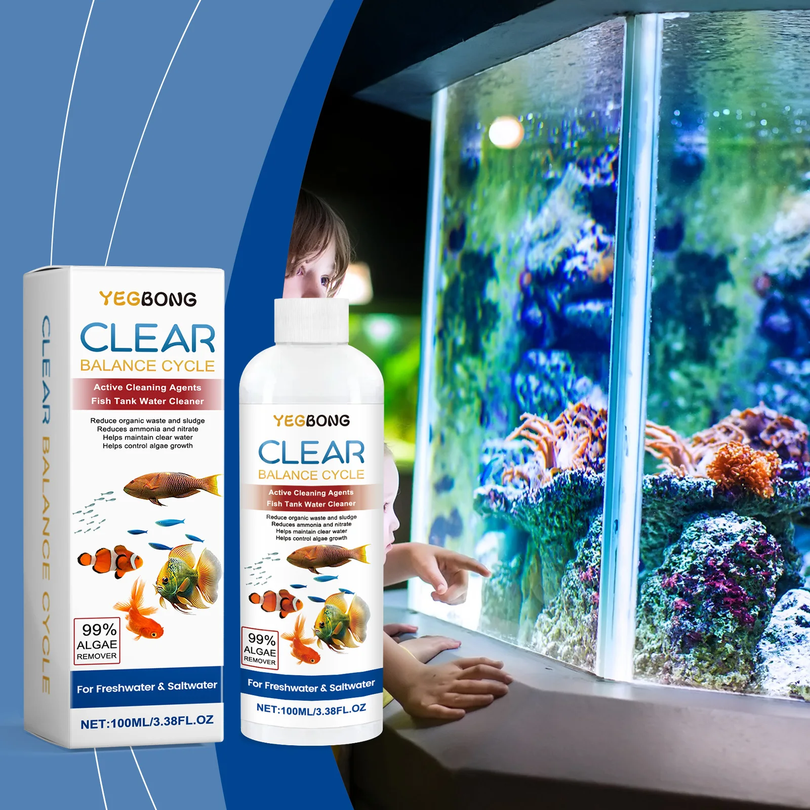 Algae Remover for Fish Tanks,  - Aquarium Fish Breeding ulasan dan harga