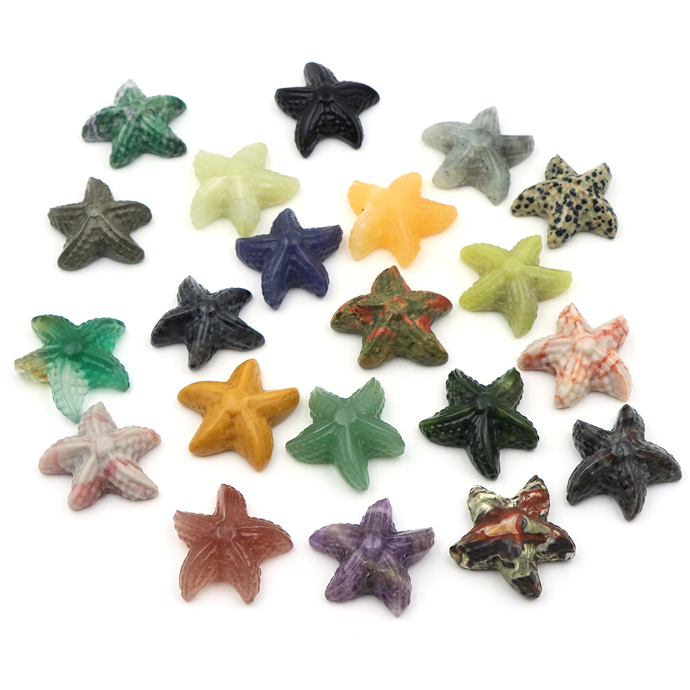 35mm Starfish Shape Statue Mar - Aquarium Fish Marine ulasan dan harga