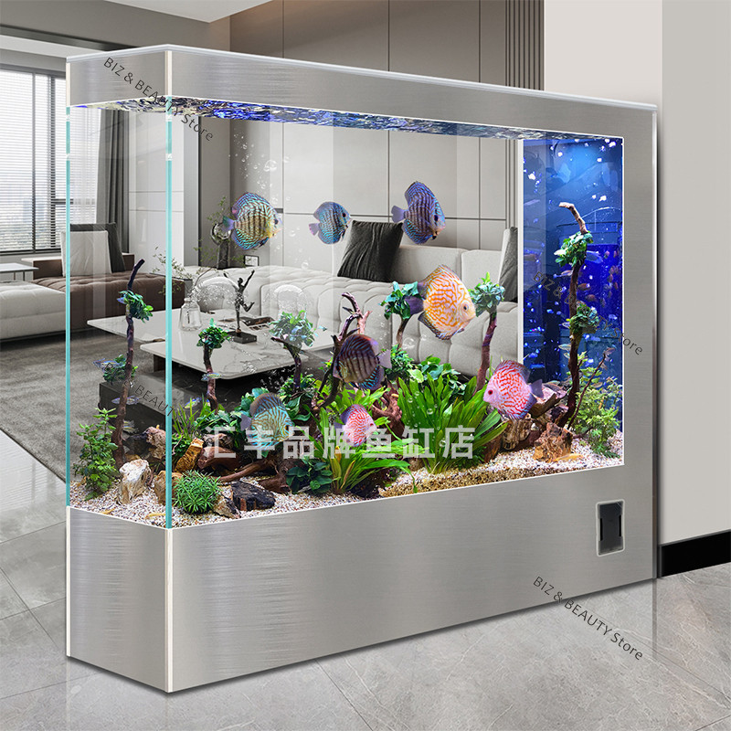 Design Vertical Living Room Aq - Aquarium Fish Low Maintenance ulasan dan harga
