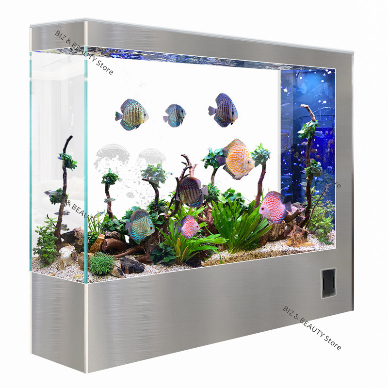 Design Vertical Living Room Aq - Aquarium Fish Low Maintenance ulasan dan harga