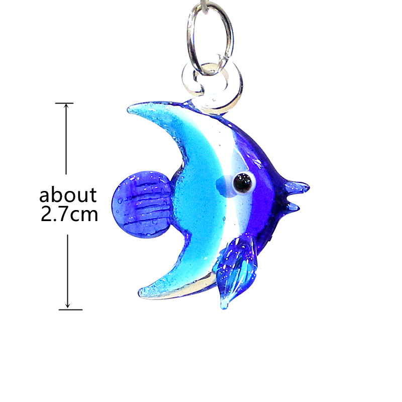 2pcs Mini Fish Glass Pendant C - Aquarium Fish Marine ulasan dan harga