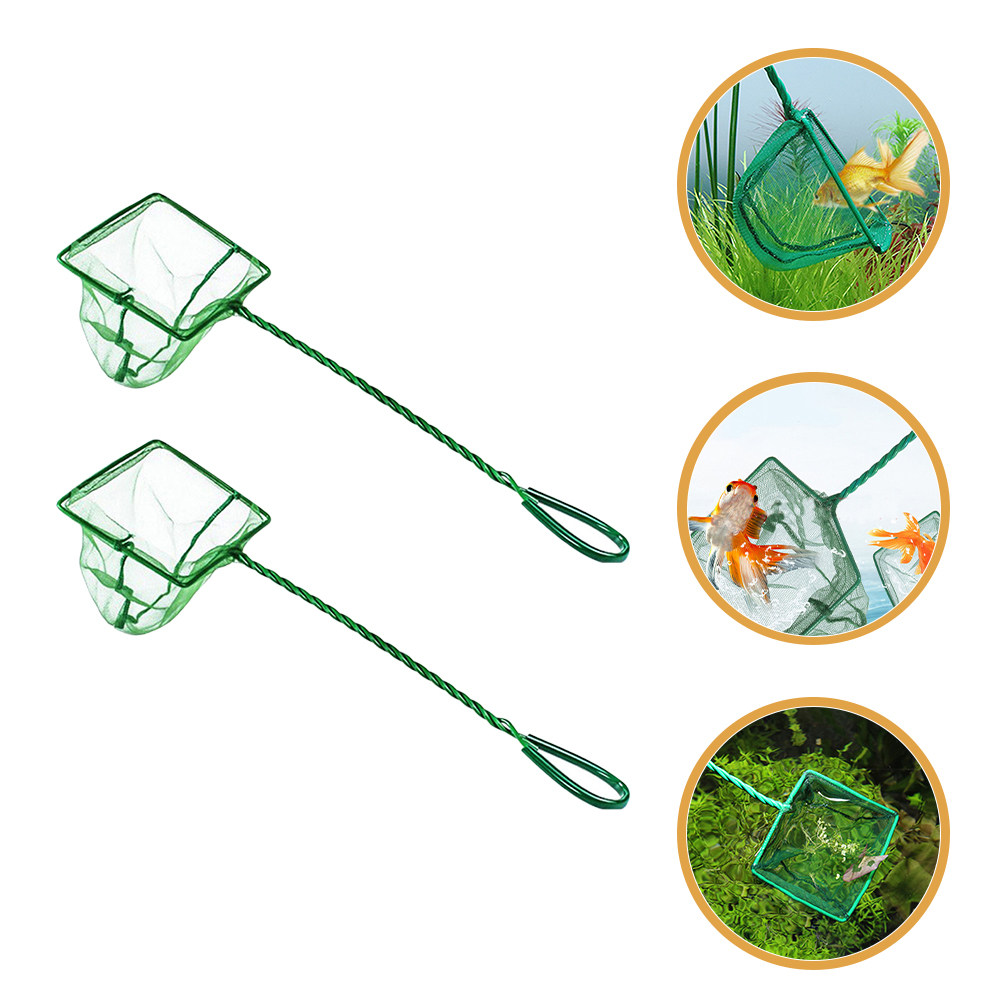 2Pcs Portable Fish Net Aquariu - Aquarium Fish Net Small ulasan dan harga