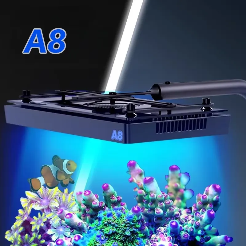 A8SE II Max Blue 240W WiFi App - Aquarium Fish Marine ulasan dan harga