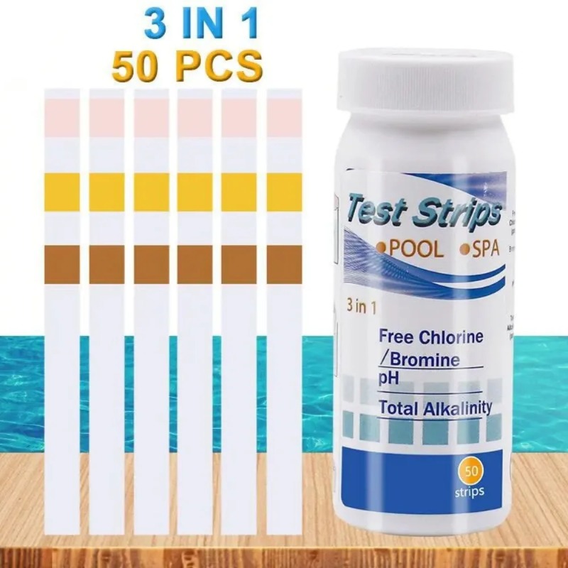 Chlorine PH Test Strips SPA Sw - Aquarium Fish Breeding ulasan dan harga