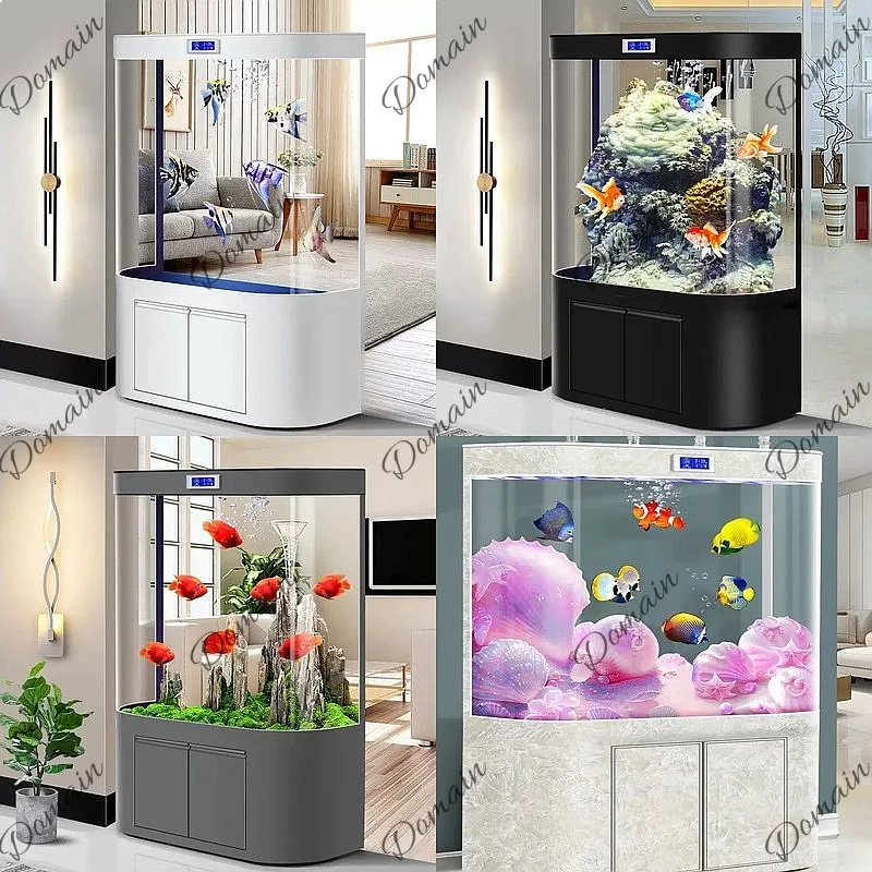 B80 Large Fish Tank Living Roo - Aquarium Fish Low Maintenance ulasan dan harga