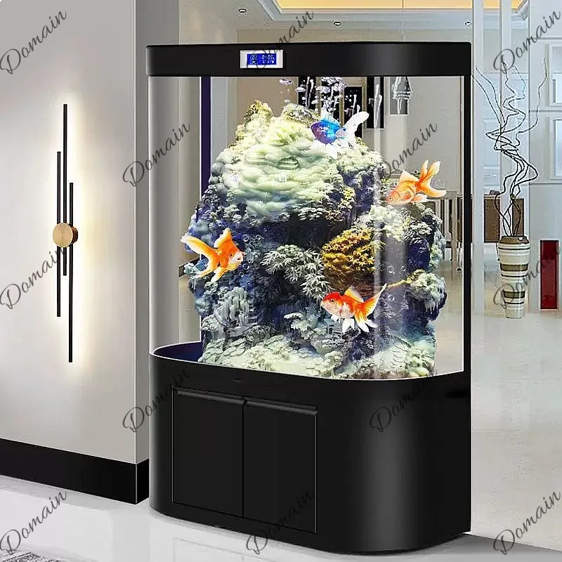 B80 Large Fish Tank Living Roo - Aquarium Fish Low Maintenance ulasan dan harga