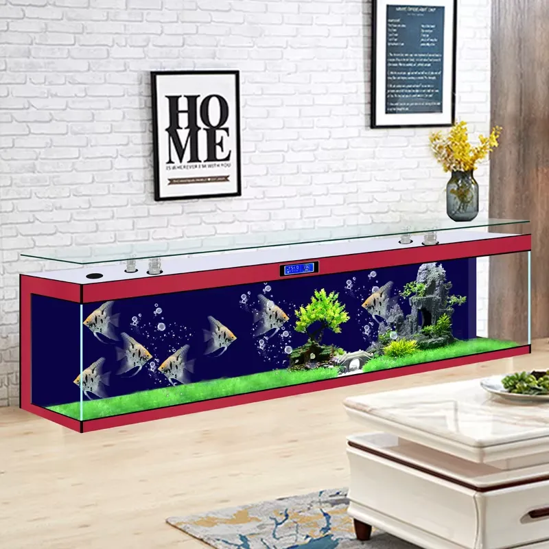 Square TV Stand Fish Aquarium  - Aquarium Fish Low Maintenance ulasan dan harga